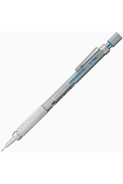 Pentel Graphgear 500 Teknik Çizim ve Yazı İçin Mekanik Kurşun Kalem, 0.7 mm,