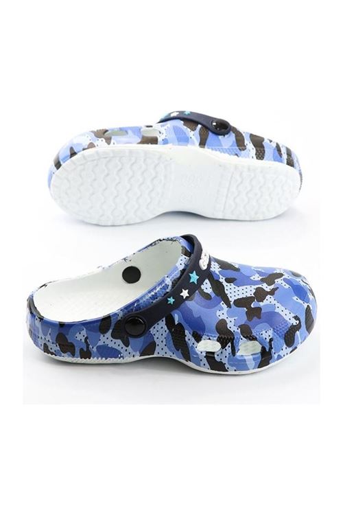 Gigi Giyim Gigi Giyim Mavi Kaydırmaz Taban Erkek Çocuk Sandalet Terlik. 21 numara