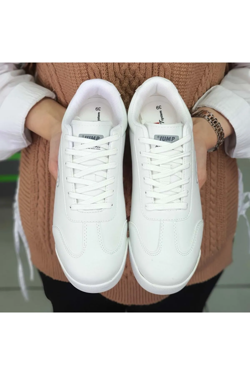 Jump 1770-28165 Anatomik Tabanlı Unisex Sneakers Ayakkabı siyah beyaz. 39 numara