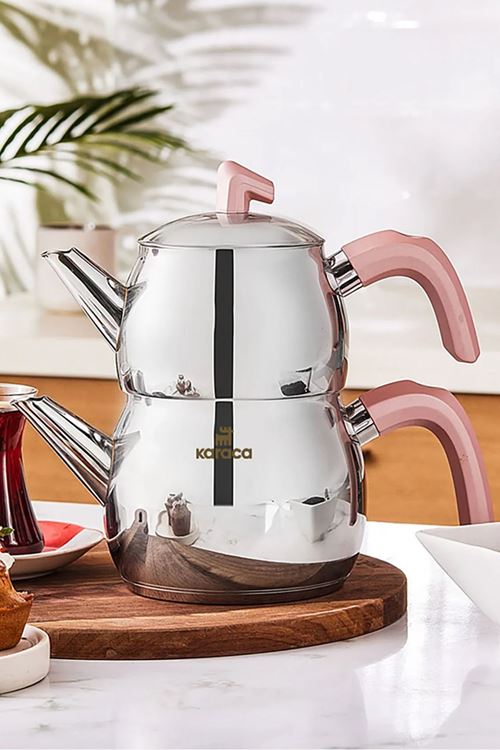 Belinay İndüksiyon Tabanlı Midi Çaydanlık Takımı Rose