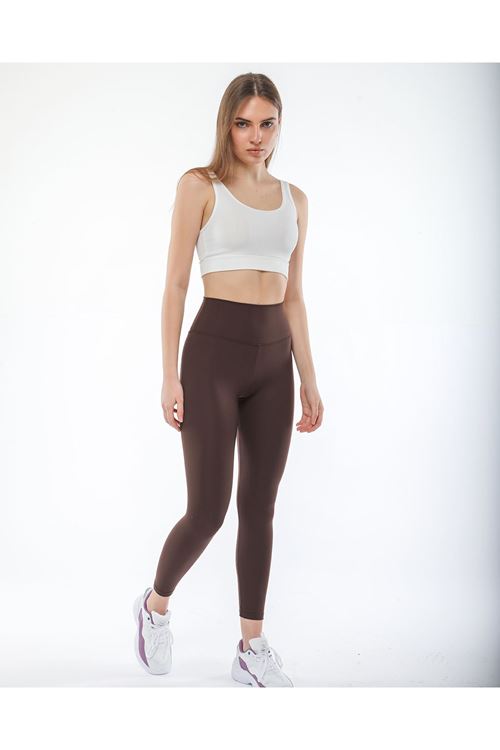 İNCEBELLİ NANOFİT DÜZ SPORCU TAYT