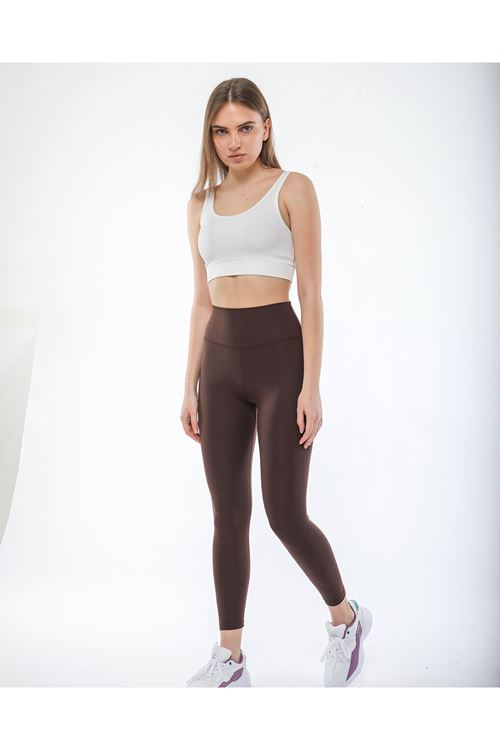 İNCEBELLİ NANOFİT DÜZ SPORCU TAYT