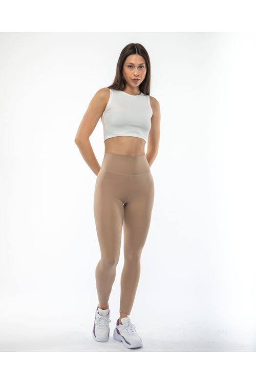 İNCEBELLİ NANOFİT DÜZ SPORCU TAYT